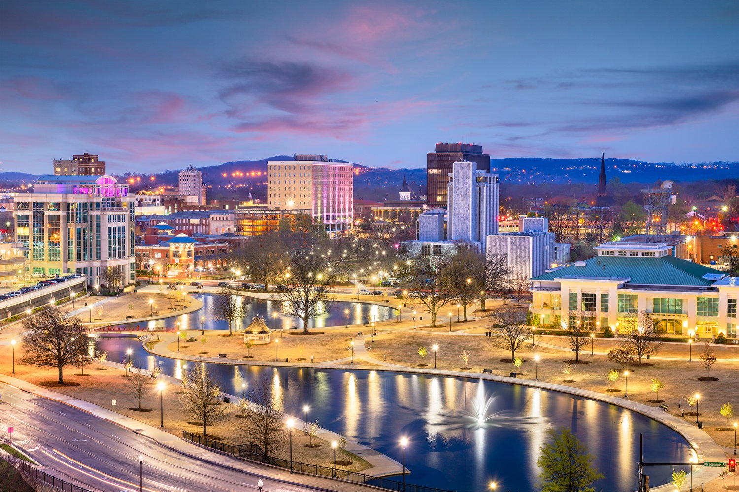 Huntsville, Alabama, USA Skyline